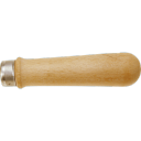 Рукоятка для напильника деревянная 135mm