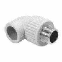 Līkums 90gr arejā vītne PP-R 3/4"