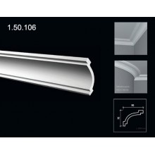 Карниз с гладким профилем 1.50.106 (2м)