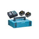 MAKITA PowerPack 2 akumulatoru un lādētāja komplekts 18 V