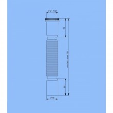 Caurule Lokanā 1/2X40