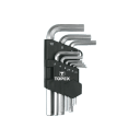 Комплект шестигранных ключей Cr-V, 9 шт