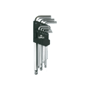 Комплект шестигранных ключей Cr-V, 9 шт удлиненные