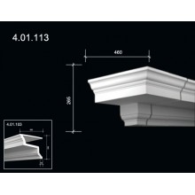 Внешний Угол к Фасадному Карнизу 4.01.113