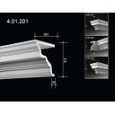 Карниз фасадный с гладким профилем 4.01.201