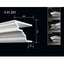 Fasādes karnīze ar gludu profilu 4.31.201