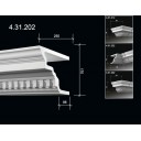 Карниз фасадный  с орнаментом 4.31.202
