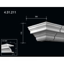 Ārējs Stūris Fasādes Karnīzei 4.31.211