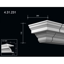 Торцевой Элемент к Фасадному Карнизу 4.31.231