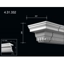 Торцевой Элемент к Фасадному Карнизу 4.31.332