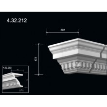 Внешний Угол к Фасадному Карнизу 4.32.212