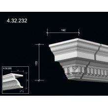 Торцевой Элемент к Фасадному Карнизу 4.32.232