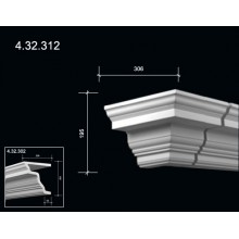 Внешний Угол к Фасадному Карнизу 4.32.312