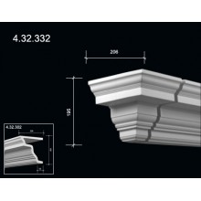 Торцевой Элемент к Фасадному Карнизу 4.32.332
