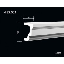 Фасадное Обрамление для Подоконников 4.82.002