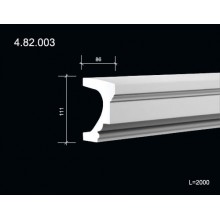 Fasādes palodzes apdare 4.82.003