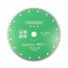 Crownman dimanta griešējdisks - TURBO 3*