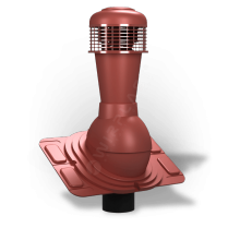 Вентиляционный выход UNIWERSAL K44 с электрическим вентилятором, D 110 мм  Н 495 мм