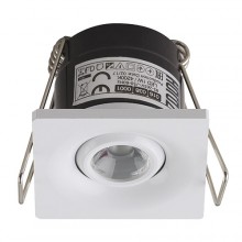 LAURA LED 1W WHITE CEILING LIGHTING POINT POWER LED FITTING