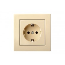 Разетка IKL16-004-01 E/S С ЗАЗЕМЛЕНИЕМ, БЕЗ РАМКИ,SMILŠ