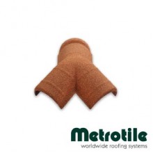 Metrotile Y- вида элемент для конька 30-45 градусов