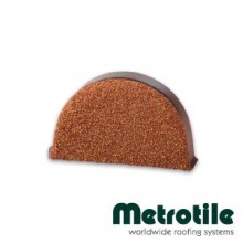 Metrotile Наконечник для конька полукруглый 