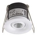 SILVIA LED 1W WHITE CEILING LIGHTING POINT POWER LED FITTING