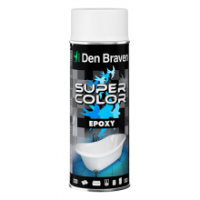 Краска-лак SUPER COLOR EPOXY (400ml) белая глянцевая 