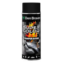 Karstumizturīga krāsa SUPER COLOR HIGH TEMP. (400ml) melna