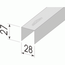 Horizontālais profils UD 30 garums 3m