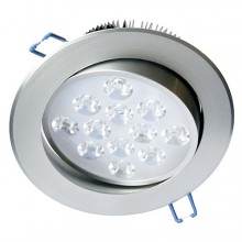 VERA-12 HL676L CHR+MATCHR 2700K DOWNLIGHT POWER LED FITTING