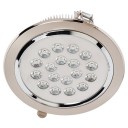 VERA-18 HL677L CHR+MATCHR 6400K DOWNLIGHT POWER LED FITTING