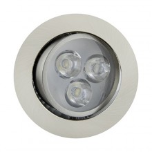 VERA-3 HL673L CHR+MATCHR 2700K СВЕТИЛЬНИК ПОТОЛОЧНЫЙ ТОЧЕЧНЫЙ POWER LED