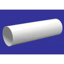 Kanāls apaļai PVC ventilācijas sistēmai