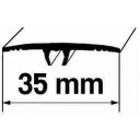 Savienojuma vietas pārklājošie aluminija profili 35mm/90cm