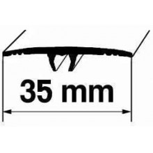 Savienojuma vietas pārklājošie aluminija profili 35mm/90cm