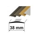 Savienojuma vietas pārklājošie aluminija profili 38mm/270cm