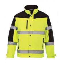 Vīriešu jaka gaismas atstarojoša S429 SOFTSHELL