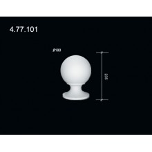 Крышка столба (шар) 4.77.101