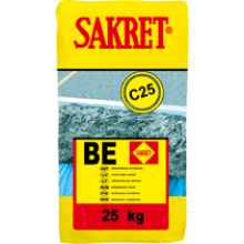 SAKRET BE - бетон / настил (С25) - Смесь для Полов | Buvdarbiem.lv