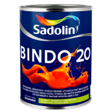 Sadolin Krāsa lateksa BINDO 20 pusmatēta
