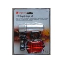 Фонарики велосипедные 5LED комплект Kingavon