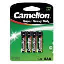 Baterijas SUPER HEAVY DUTY R03P-BP4G AAA , 4gab