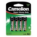 Baterijas SUPER HEAVY DUTY R6-BP4G AA , 4gab