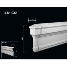 Gala Elements Fasādes Karnīzei 4.81.032