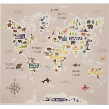 Фотообои 111398 World Map