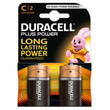 Батарейки DURACELL C LR14, 2gab