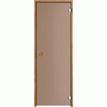 Durvis Sauna 81 ar Bronza Stiklu 690 x 1890mm