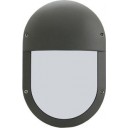 Плафон OVAL 118 Q84 HF IP54 темно-серый