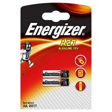 Baterijas Alkaline ENERGIZER A27 12V, 2gab